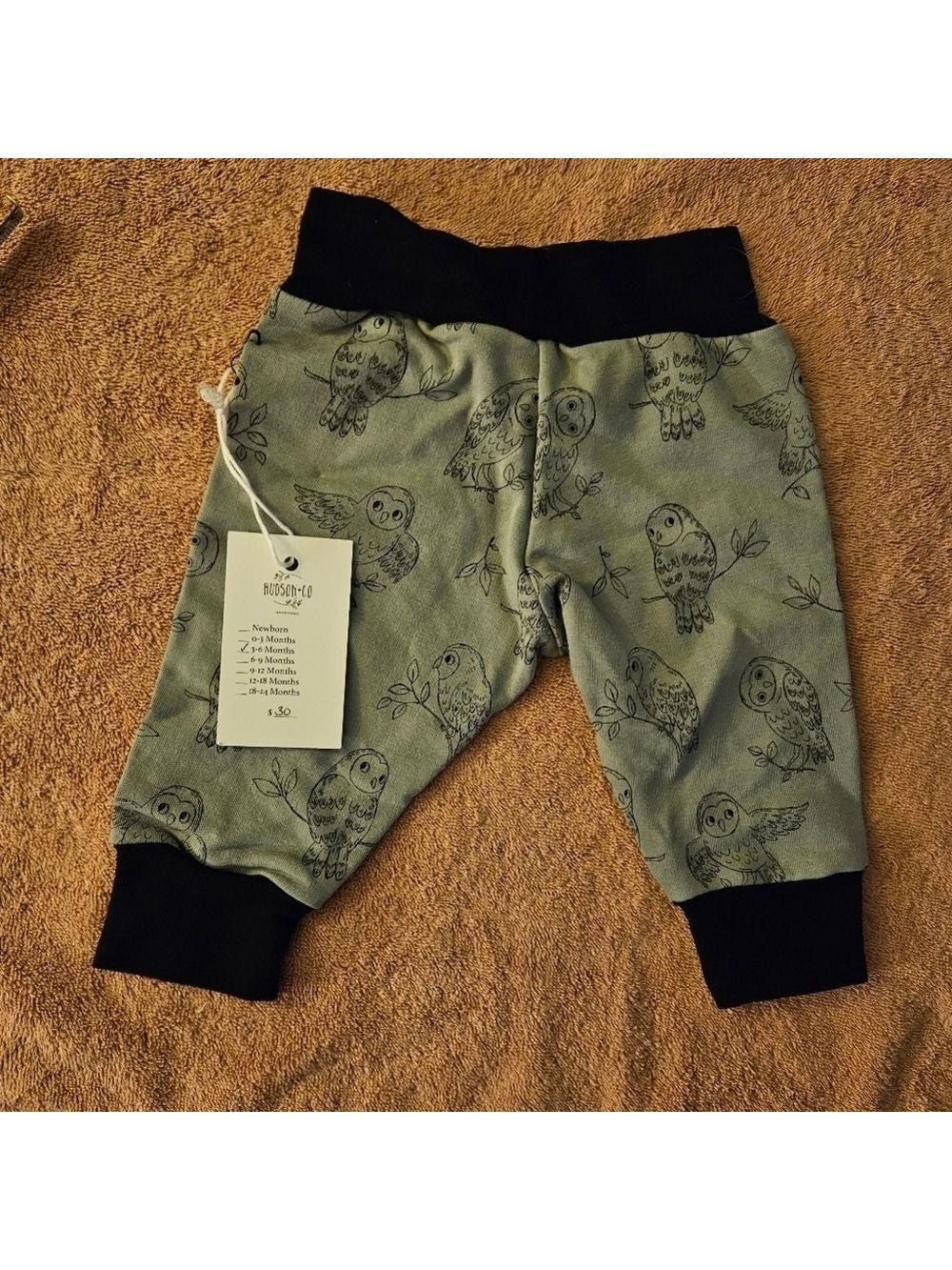 Hudson & Co 3-6 Months Toddler Pants